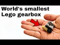 Smallest Lego technic gearbox ?!  Ultra compact 2 Speed transmission   instructions