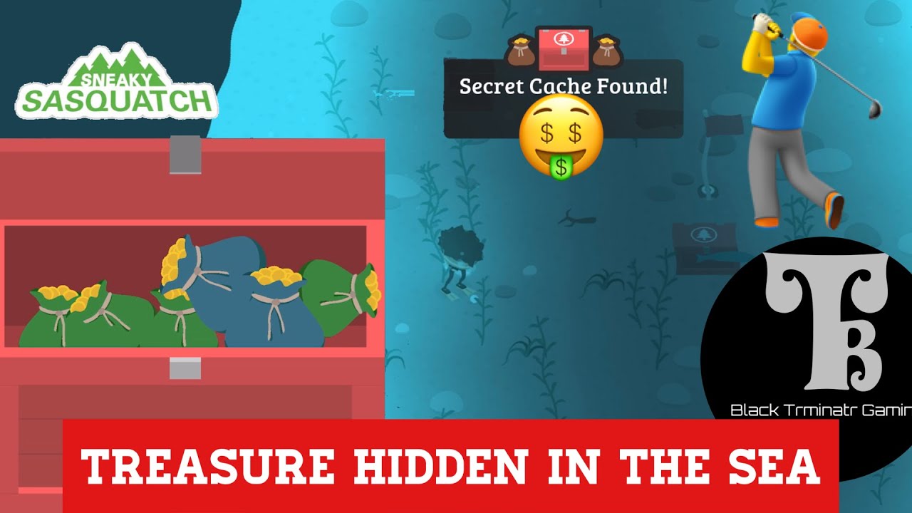 Sneaky Sasquatch Treasure Hidden in the Sea YouTube