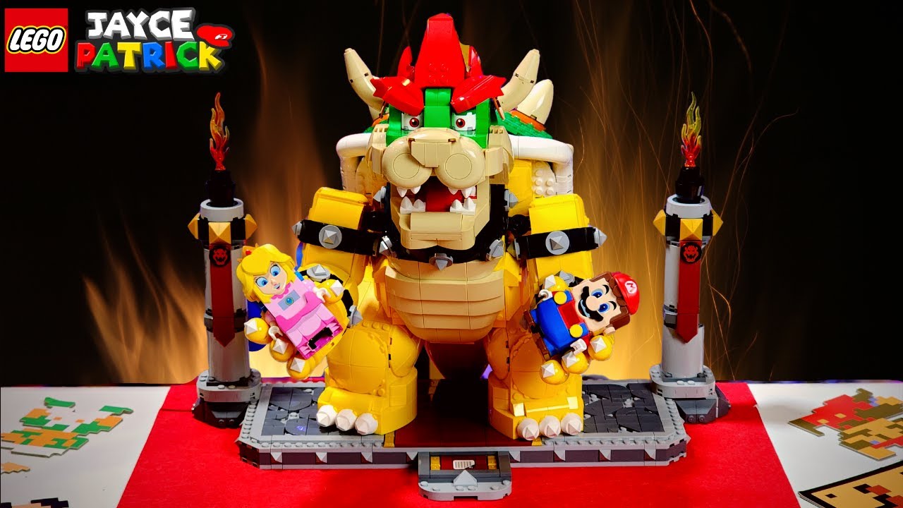 We Build LEGO Super Mario: The Mighty Bowser, Which is Both Scary