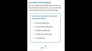LEFS PROM Explained | Functional Scale for Lower Limb Conditions