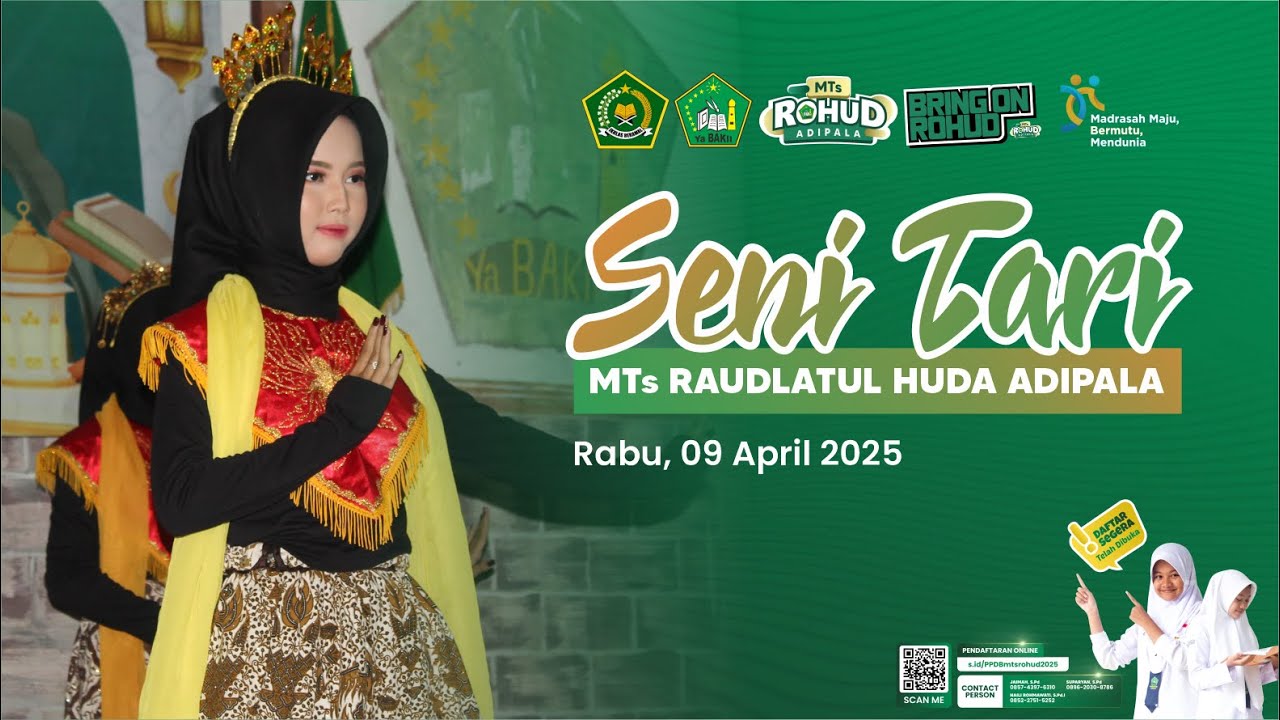 Tari Kreasi Tradisional - MTs Raudlatul Huda Adipala