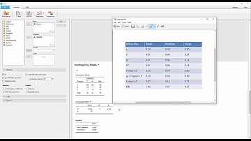 Using JASP for the Chi Square Test of Independence