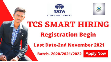 TCS Smart Hiring Registration || Apply Now