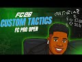 Aikes' Custom Tactics For FC PRO OPEN CUP #fc26 #eafc #fifa