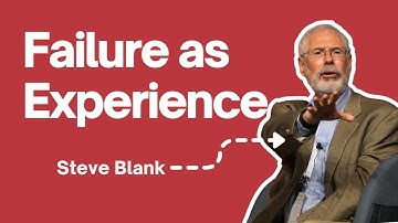 Learning from Failures: Steve Blank