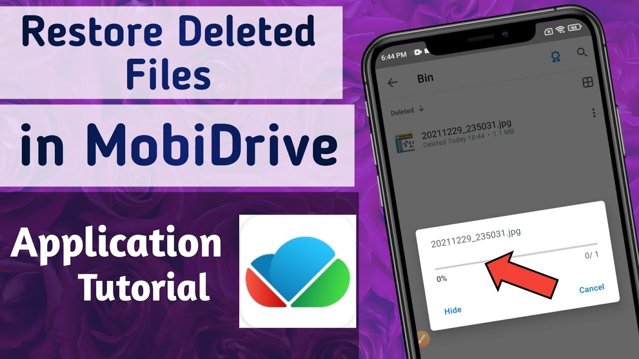 How to Restore Deleted Files in MobiDrive App