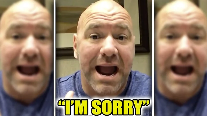 Dana White Apologizes After Altercation With His W...
