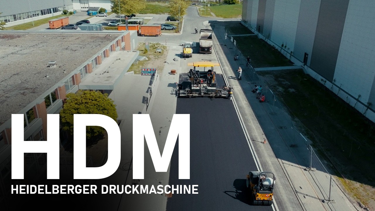 Straßenanbindung für die Logistikzentren der VGP Group beim Projekt HDM in Wiesloch-Walldorf