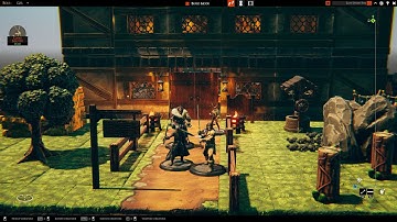 TaleSpire Quick look, first tavern build.