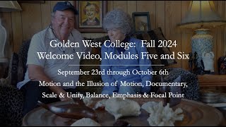 GWC ONLINE-INFORMATION FOR MODULES FIVE AND SIX-FALL 2024