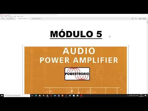 AB Amplifier Maintenance Course, for those who believe in and invest in their future.