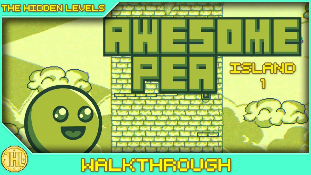 Awesome Pea Walkthrough Island 1 (100% Achievements/Platinum Trophy) (Xbox One)