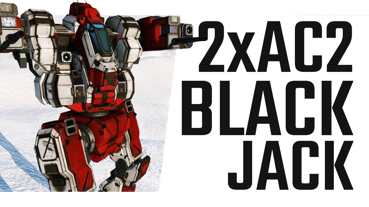 Double AC2 Sniping with the Blackjack - Mechwarrior Online The Daily ...