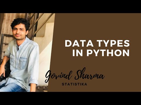Data types in python programming | By Govind Sharma