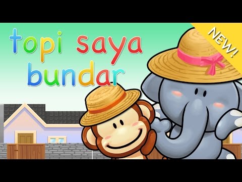 Lagu anak Indonesia | Topi Saya Bundar