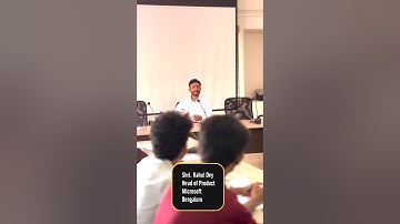 Inspiring Future Innovators | Shri. Rahul Dey, Microsoft | SNS Institutions Design Thinking Session