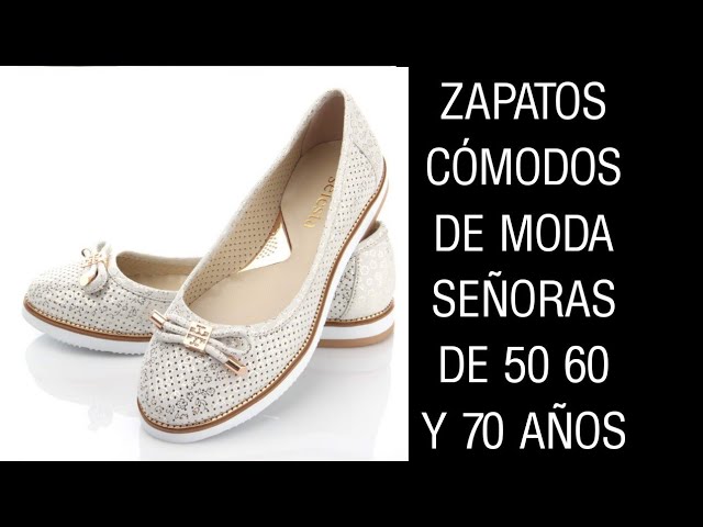 ZAPATOS MODA PARA SEÑORAS DE 50 60 Y 70 AÑOS ZAPATOS CÓMODOS HERMOSOS PARA SEÑORAS MODA 2021 - YouTube