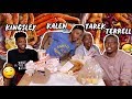 SEAFOOD BOIL MUKBANG ft. Kingsley, Kalen Allen, Terrell Grice | Tarek Ali