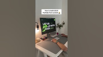 How to build UI/UX portfolio from scratch
