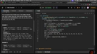 Solving Leetcode Daily 2409. Count Days Spent Together in Python