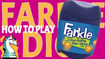 How to Play Farkle - a push your luck family dice game
