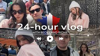 🇫🇷🏆🐊🎾 24 Hours at Roland-Garros 2026 with Lacoste (actually it was 12 hrs...) | Team Armstrong