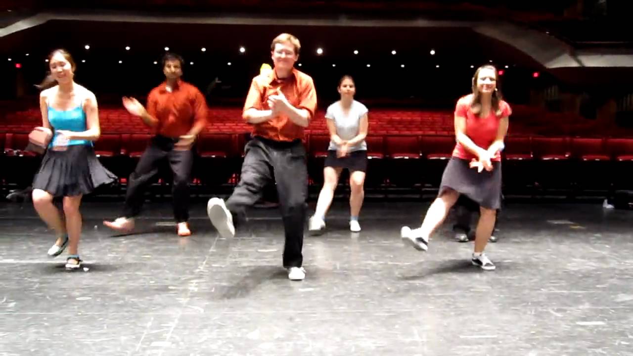 (1/2 shim sham) Penn State Swing Dance Club performance group YouTube