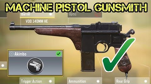 Best Akimbo Machine Pistol Gunsmith & Gameplay in COD Mobile | Call of Duty Mobile