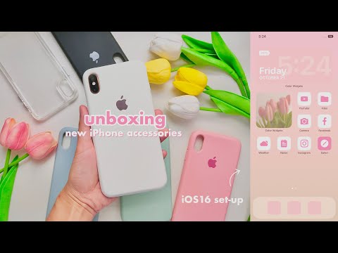 unboxing new iphone