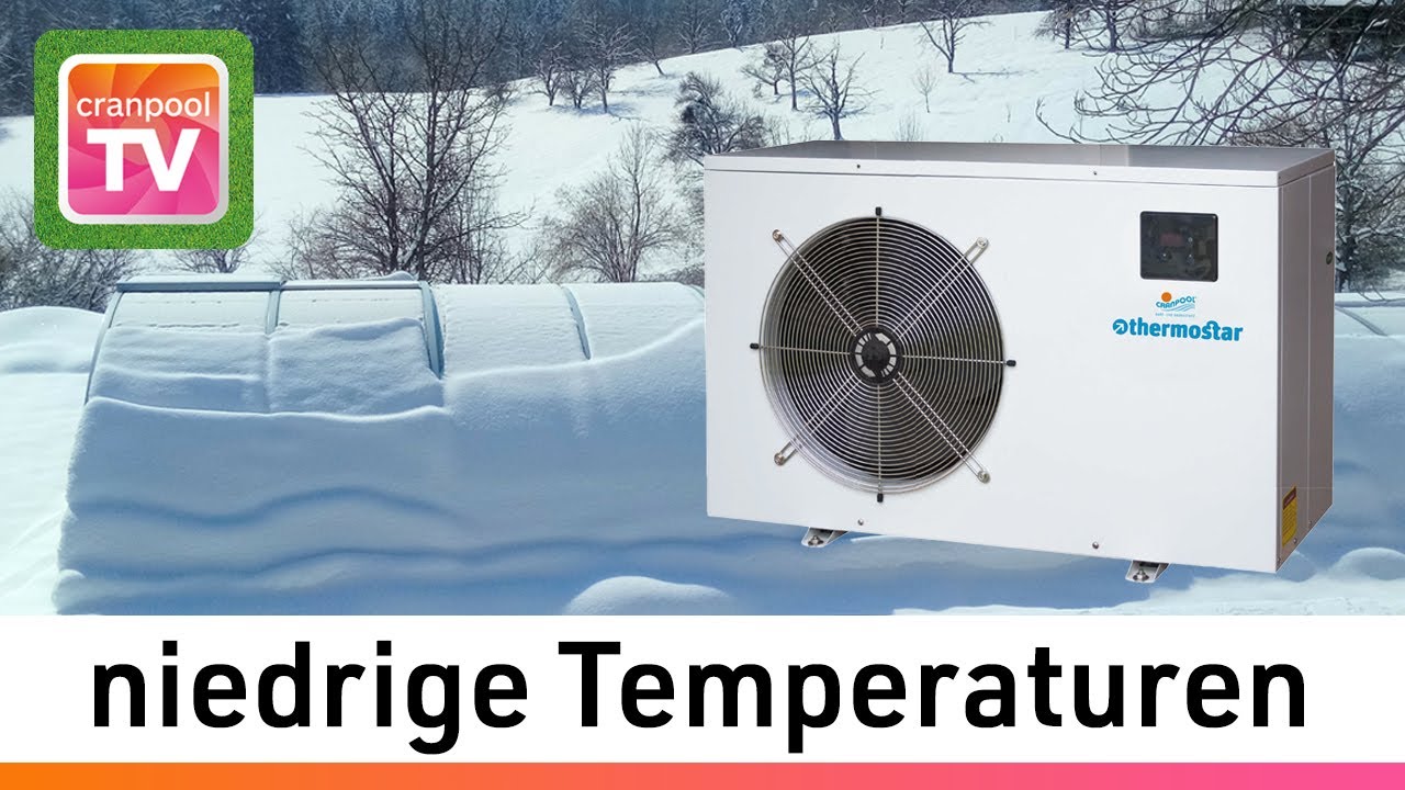 Pool-Wärmepumpe: Einsatz-Temperaturen & Einwintern