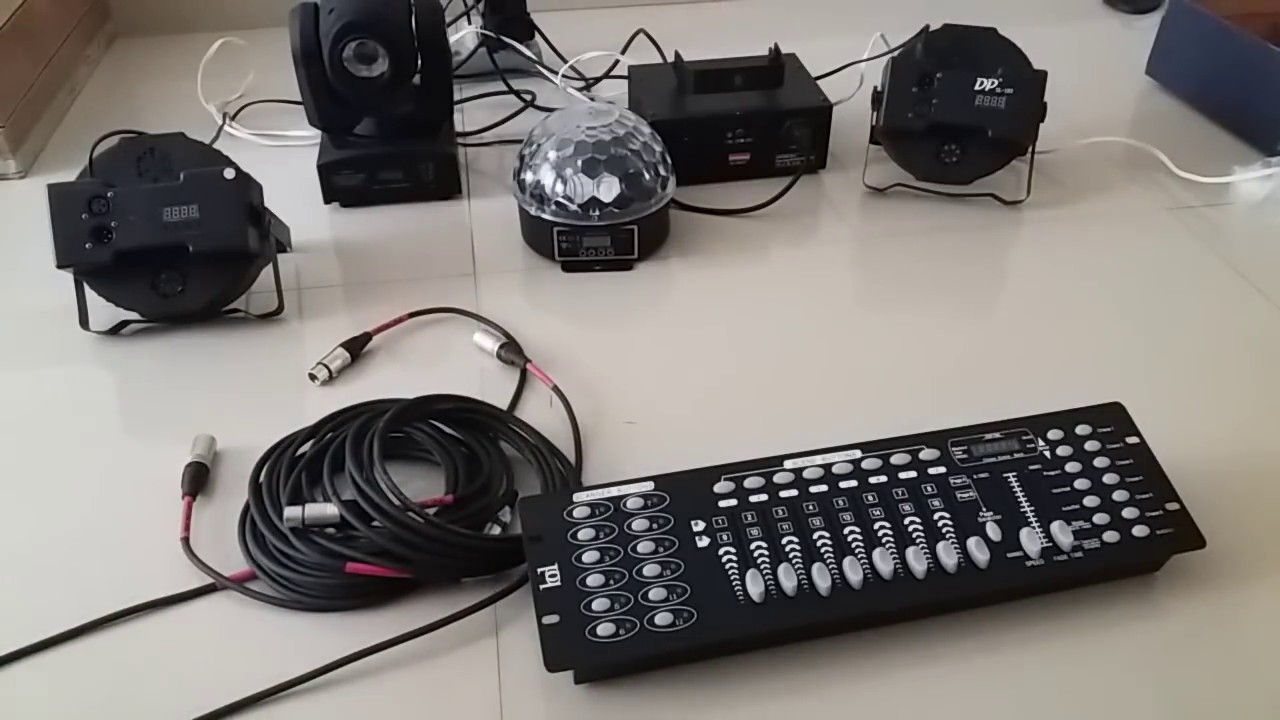 Como Montar Uma Rede DMX - YouTube