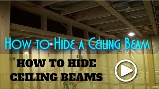 how to box in beams how to frame a beam