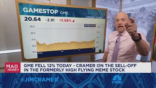 Jim Cramer talks GameStop's sell-off
