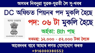 Peon Posts Am 8Th P Job Am Apply Online 6000380552 Morigaon Job Sahayak Am
