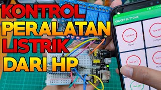 Membuat Alat Kontrol Peralatan Listrik Jarak Jauh - ARDUINO PROJECT INDONESIA