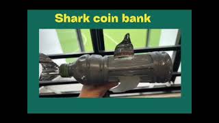 Shark and turtle coin bank