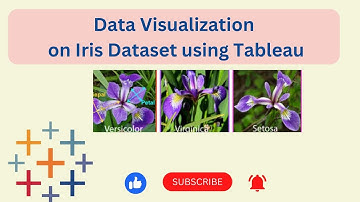 Data Visualization on Iris Dataset using Tableau