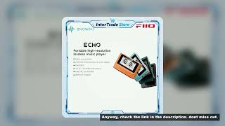 FiiO SnowSky ECHO Portable Hi-Res Audio Player Lossless MP3 DSD WAV CS43198 Decoder Bluetooth 4GB Mu screenshot 5