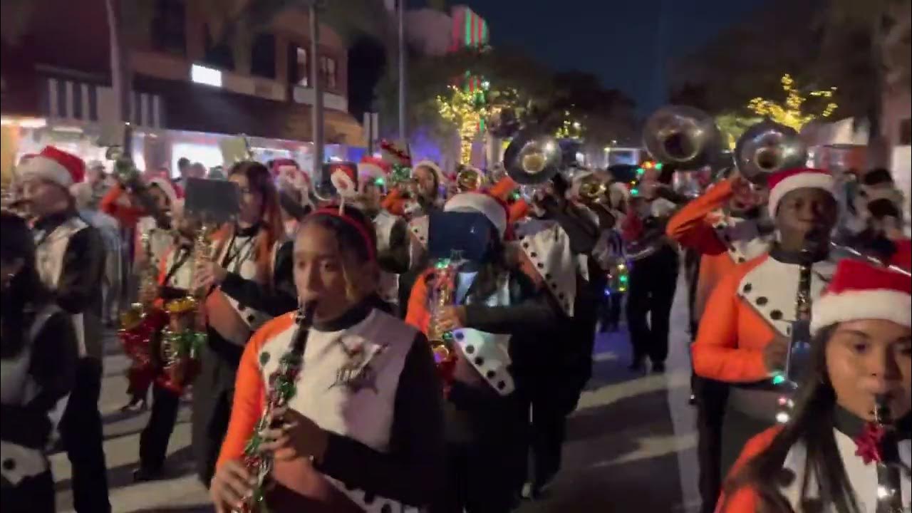 Mighty Lancer Band 2022 Lake Worth Holiday Parade YouTube