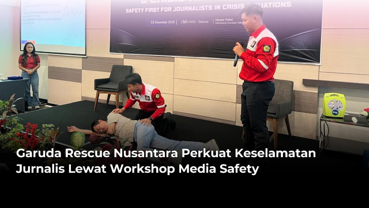 Garuda Rescue Nusantara Perkuat Keselamatan Jurnalis Lewat Workshop ...