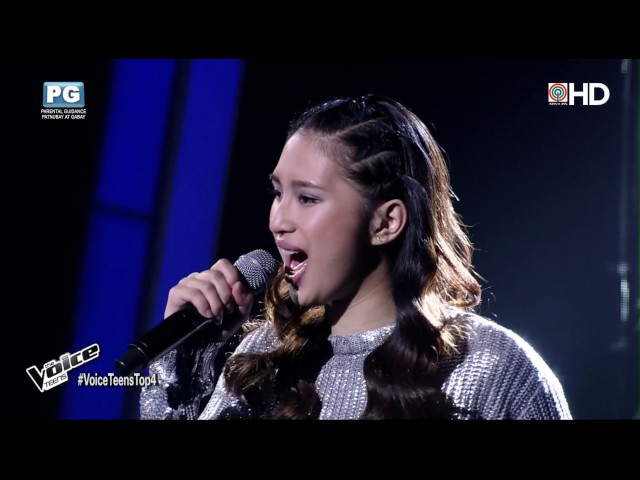 The Voice Teens Philippines Semifinals: Isabela Vinzon -  You And I