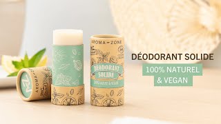 Déodorant solide au Palmarosa BIO