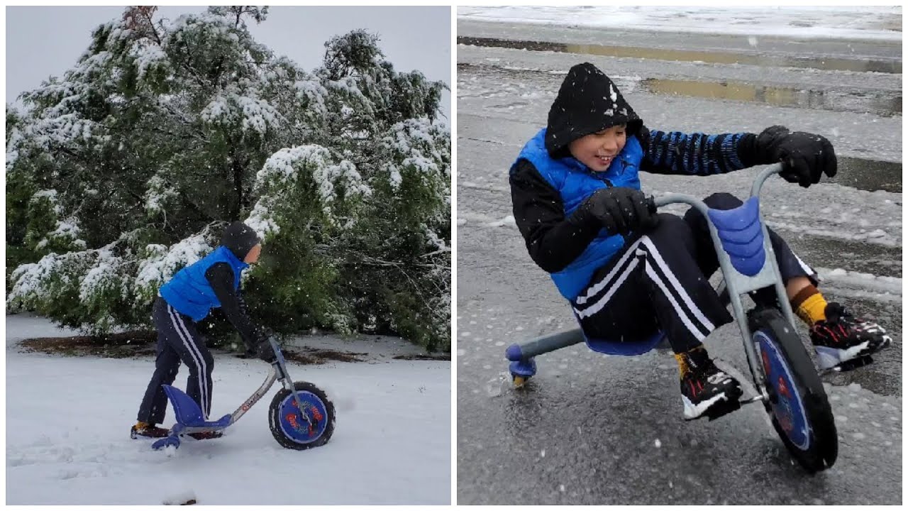 Drifting on Ice (Razor RipRider 360 