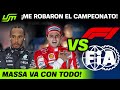 ¿HAMILTON PERDERÁ el CAMPEONATO? 🏆 ¡MASSA CONTRA la F1 y la FIA! ‍😰 CRASHGATE 2.0 💥