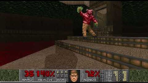 Doom, E1M8 - Phobos Anomaly, UV, Fast-Monsters, All Kills, All Secrets, Pistol Start