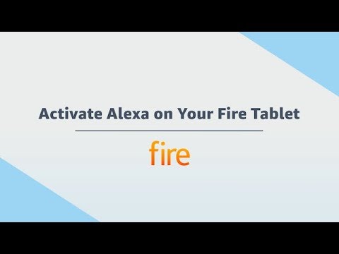 Video: Hoe verbind ik mijn Fire-tablet met Alexa?