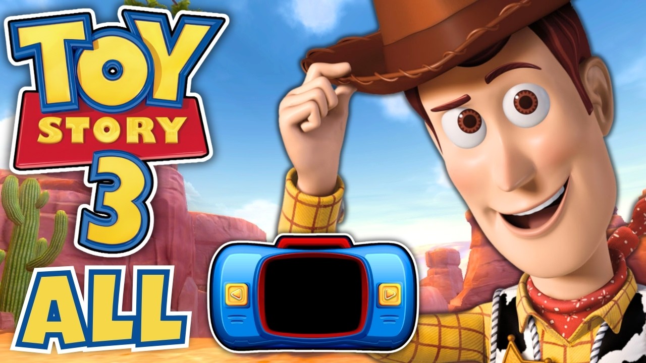 Toy Story 3: The Video Game - Part 12 - Gameplay - Toy Box Mode - All Pict-O-Matics! (Xbox One)
