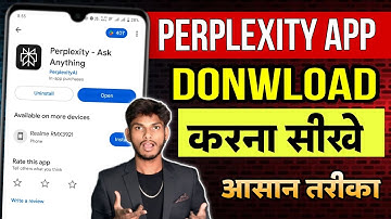 Perplexity AI App Kaise Download Karen 🤖 | How to Download & Use Perplexity App Step by Step