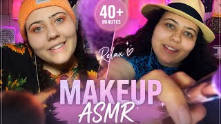 ULTIMATE ASMR makeup compilation! 40+ MINUTES OF ASMR💄 GRWM / Personal Attention #asmr  #makeupasmr