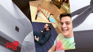 Teenager takes insensitive selfies next to hurt man | WWYD